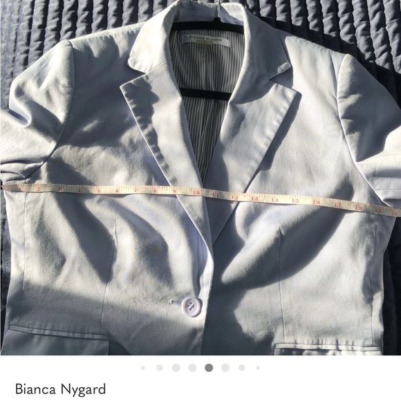 Jacket and skirt blue & navy - Picture 3 of 4